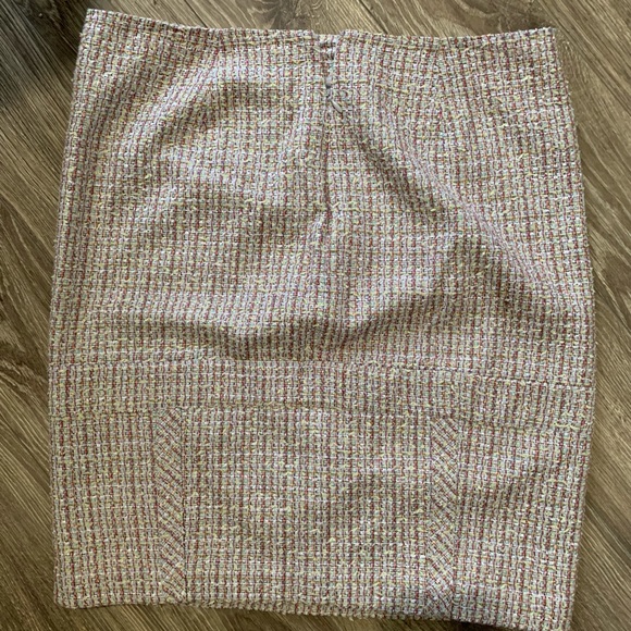Jil Sander mini skirt tweed preppy chic couture mini - Picture 7 of 8